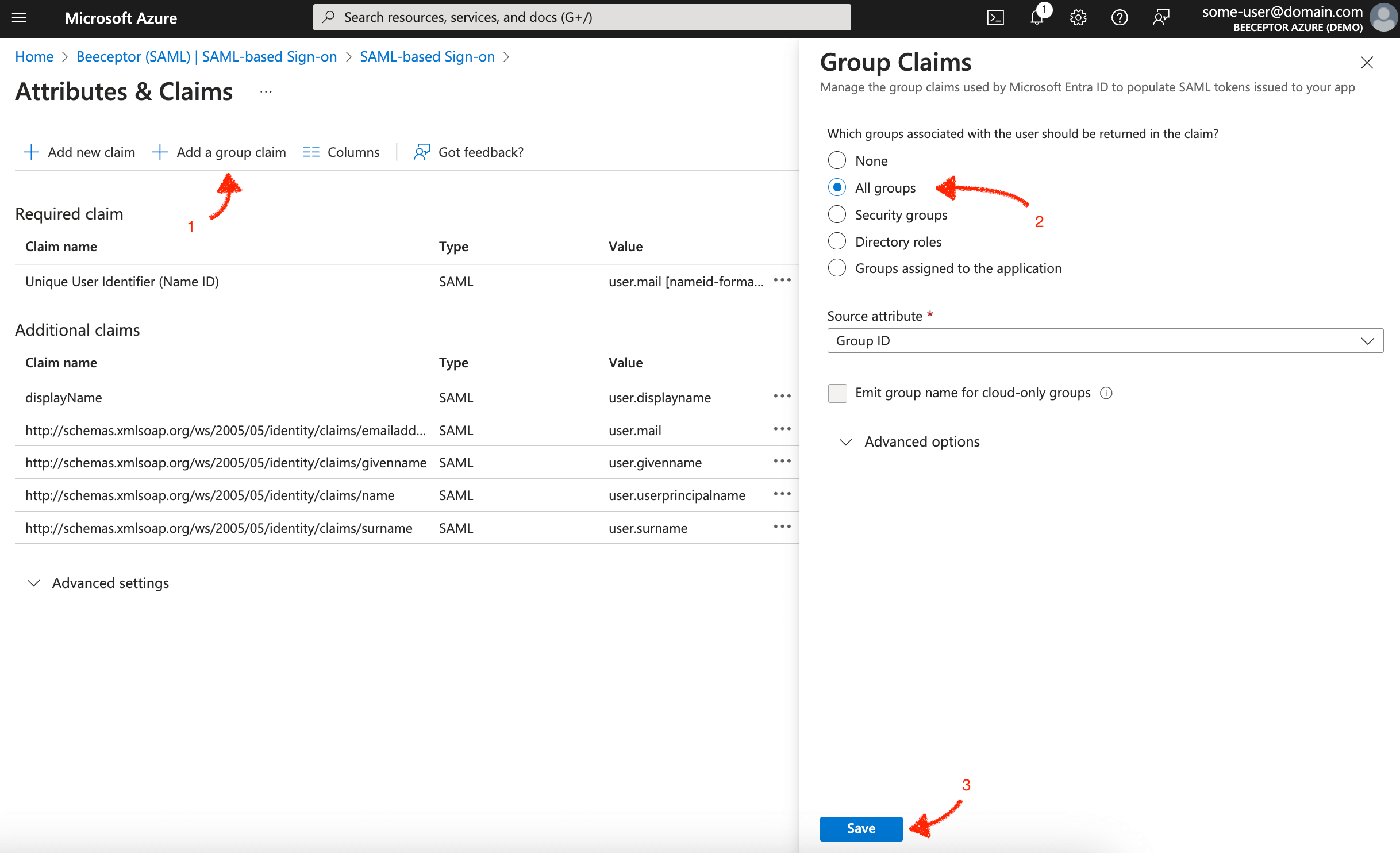 azure-list-sso-attributes