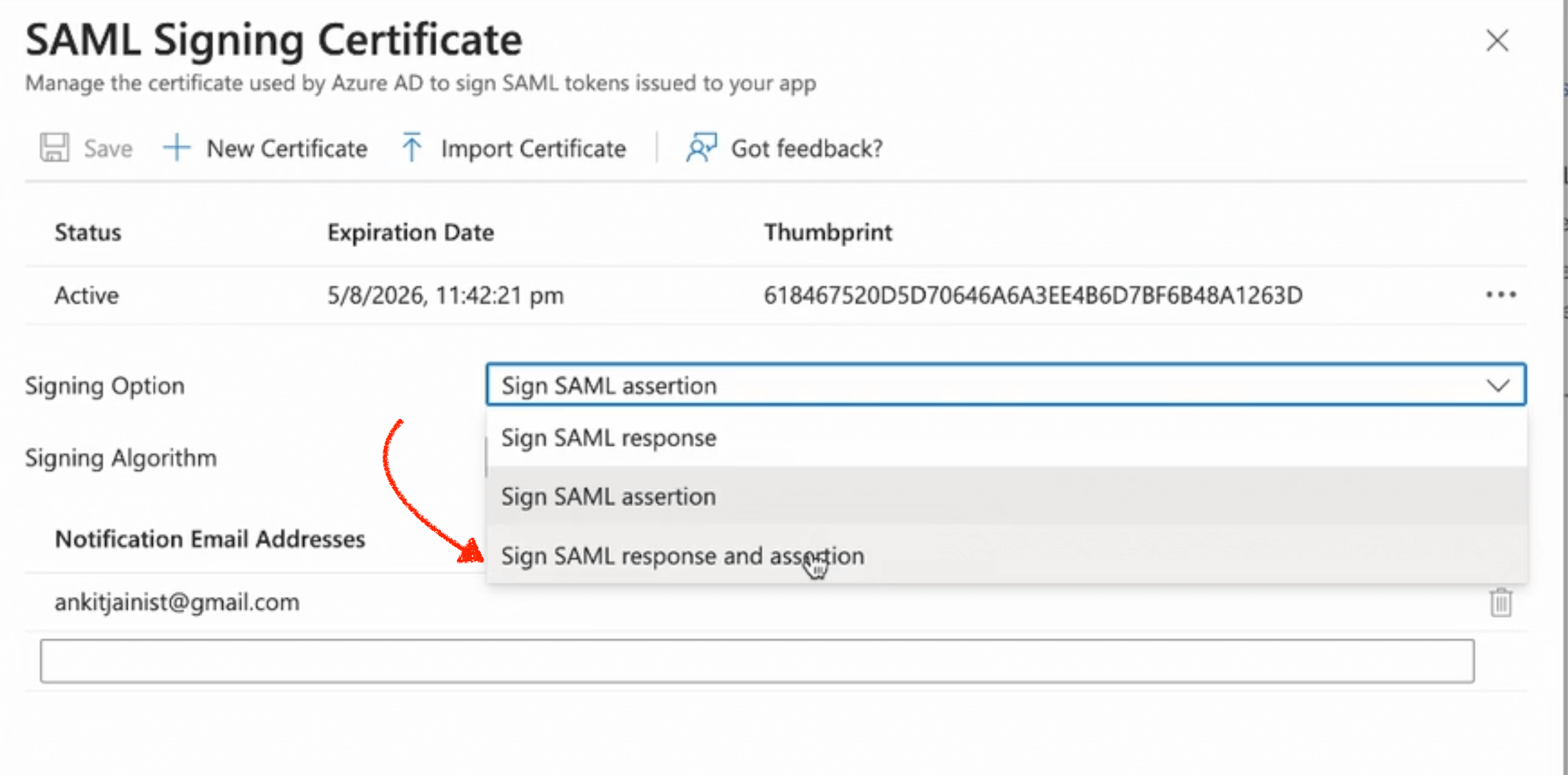 azure-list-sso-attributes