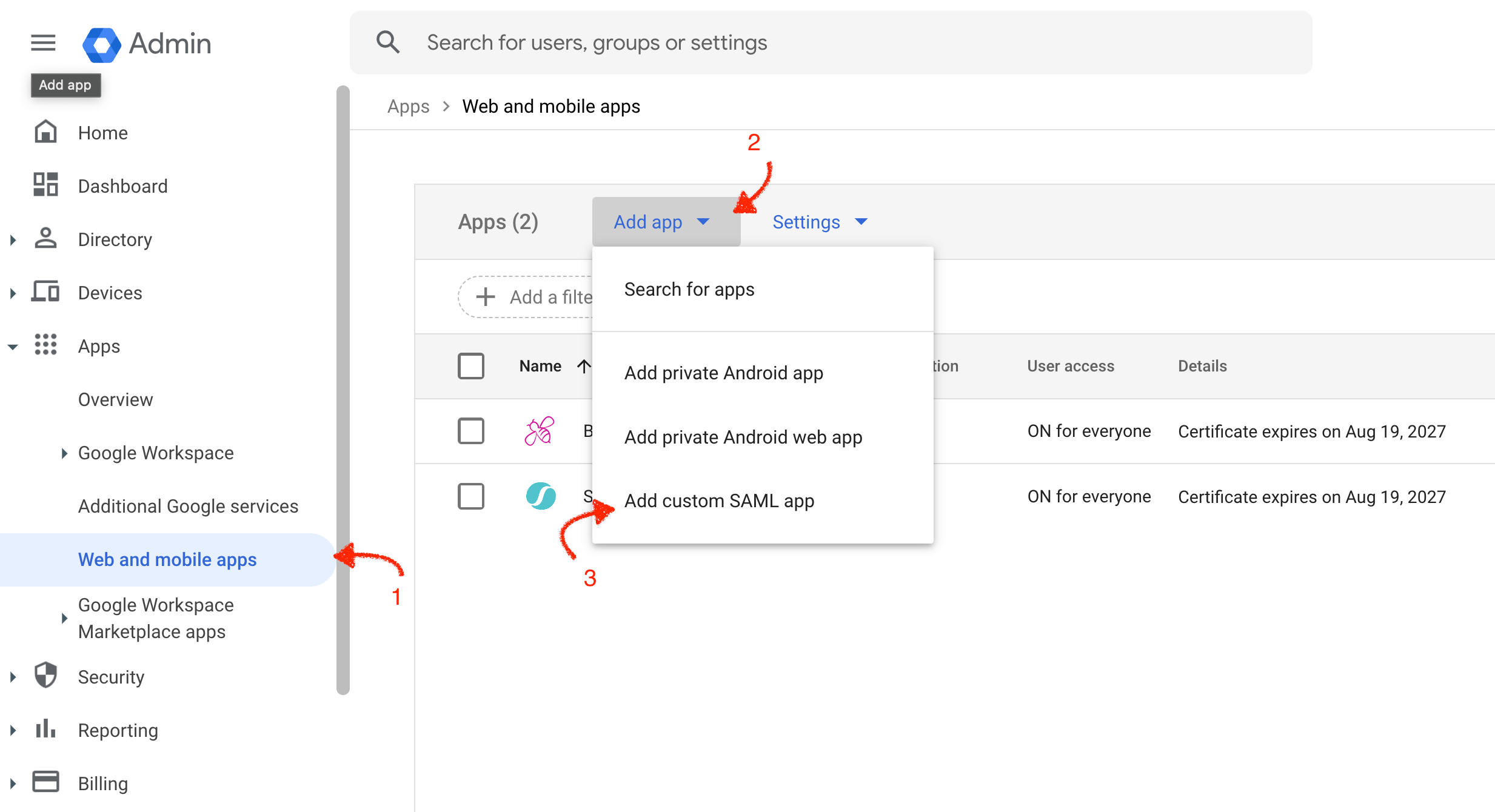 google-saml-app-setup