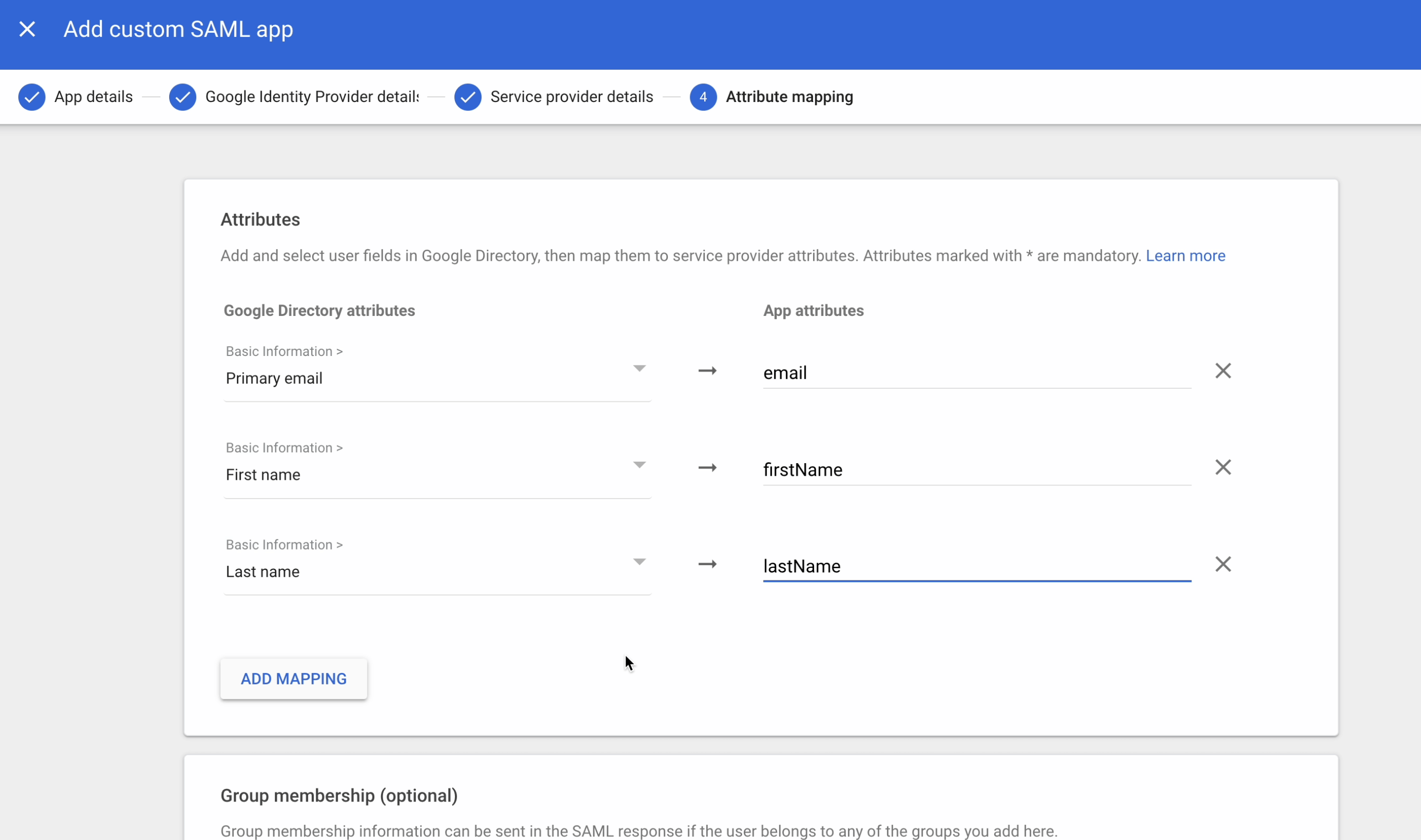 google-saml-attribute-mappings