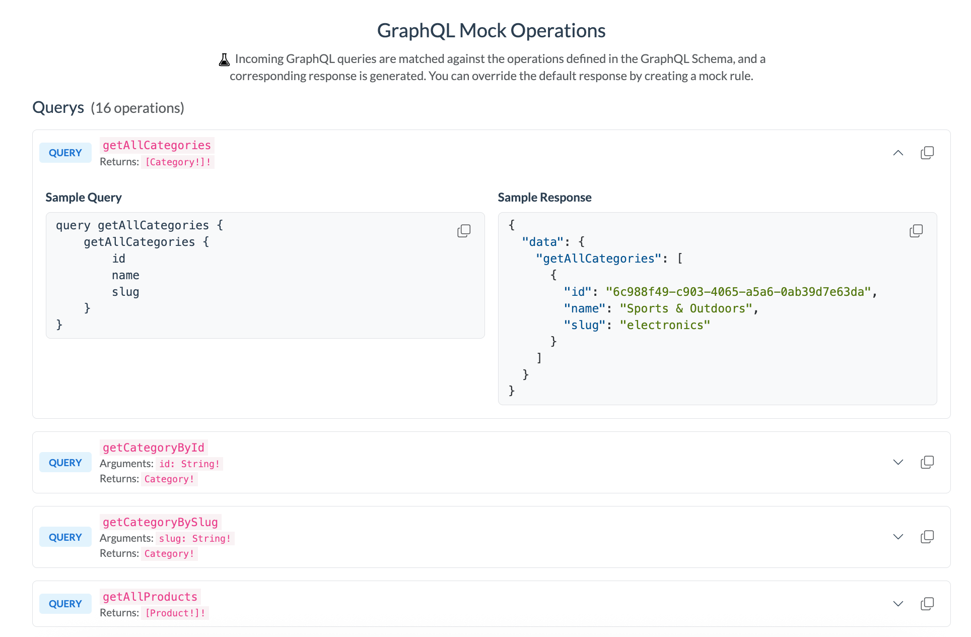GraphQL Mock Server Overview