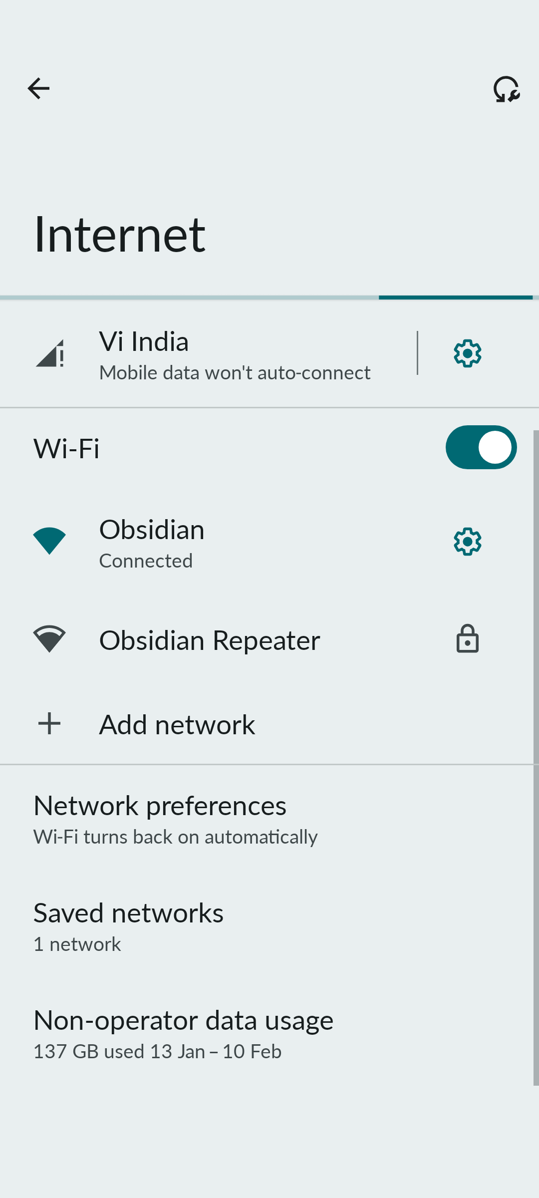 Android Wi-Fi Proxy Configuration